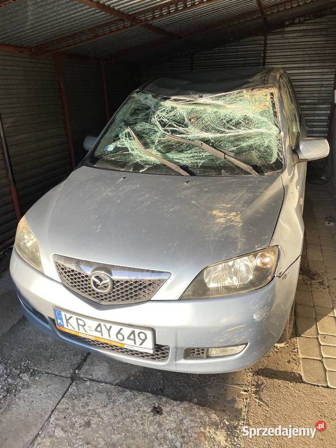 Mazda 2 2004r 12 1200cm3 podkarpackie Jedlicze