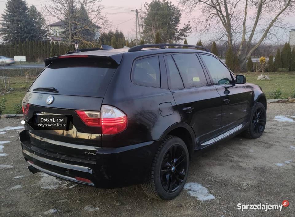 Bmw x3 e83 30 SD biturbo 286 okazja autoalarm