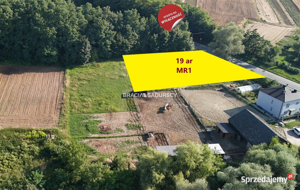 sprzedaży gruntu Igołomia 1904m2