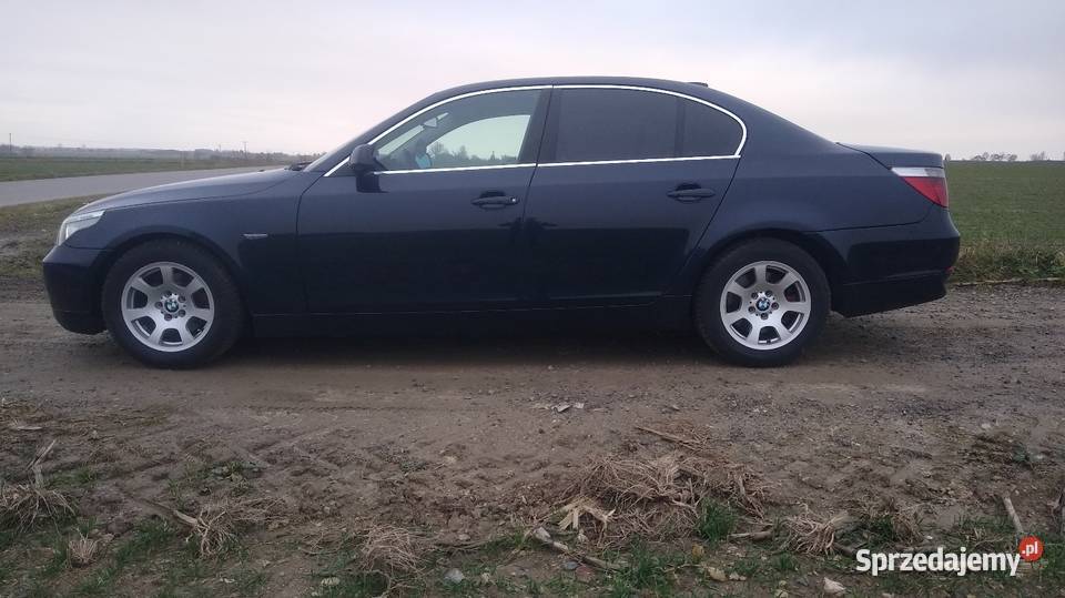 BMW 523i E60 2005r manual ogranicznik prędkości Seria 5 mazowieckie Iłża