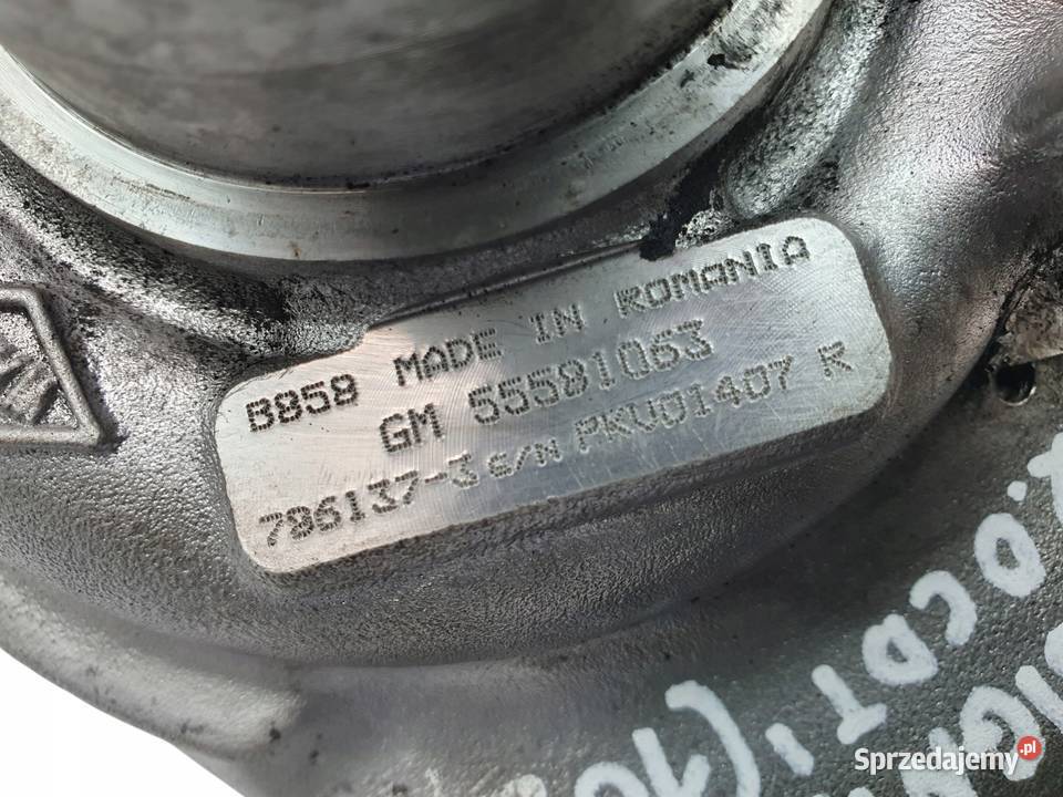 TURBOSPRĘŻARKA Opel Zafira C Astra J Insignia 20 Chełm