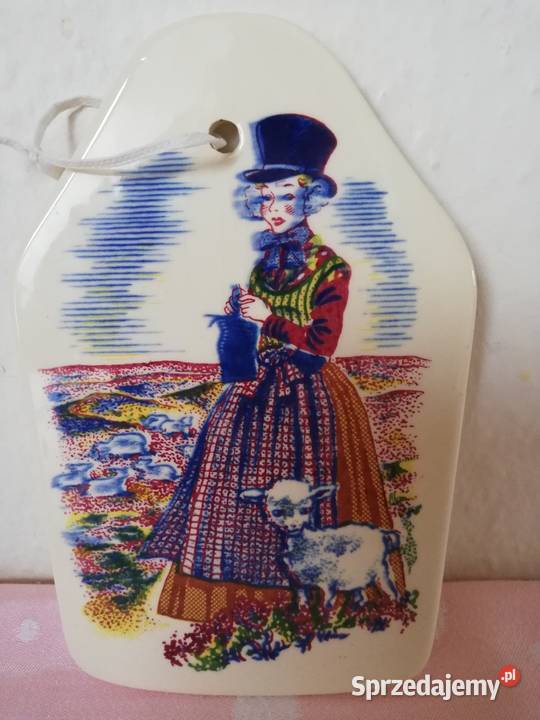 Porcelanowa podkładka z widokiem w formie Gorlice sprzedam