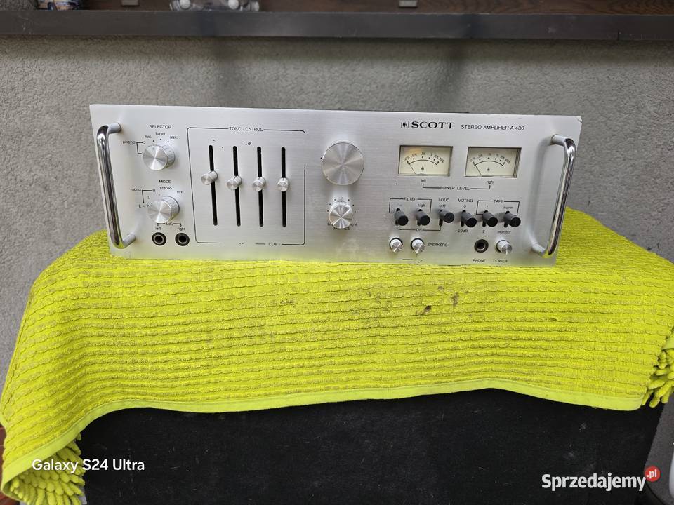 wzmacniacz scott a436 vintage usa 70s śląskie