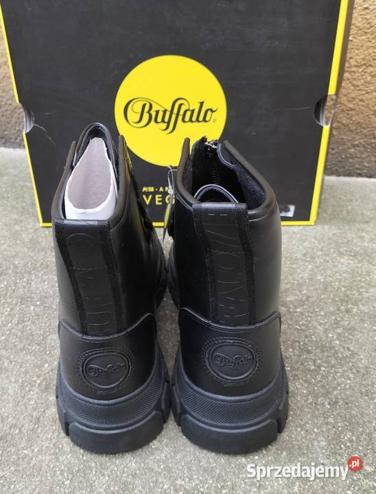 Buty Botki buffalo vegan nappa 40 Kozaki Wałbrzych sprzedam