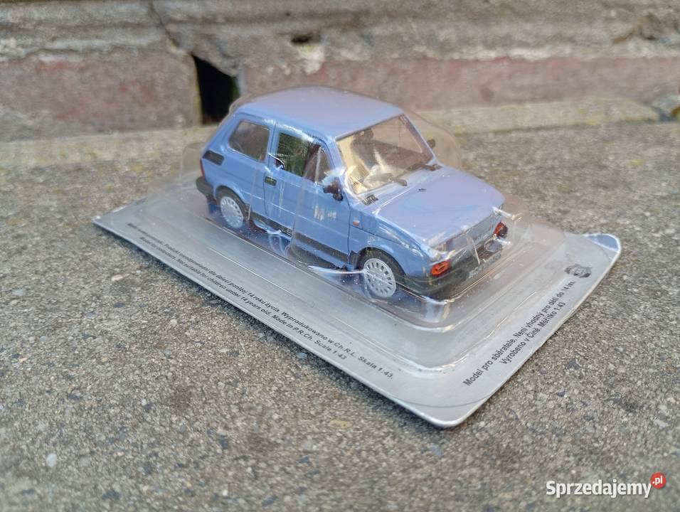 FIAT 126P BIS model kolekcja 143 kultowe auta Warszawa