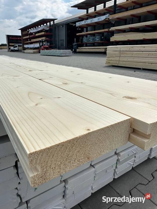 Deska deski podłogowa drewniana świerkowa świerk Prusice