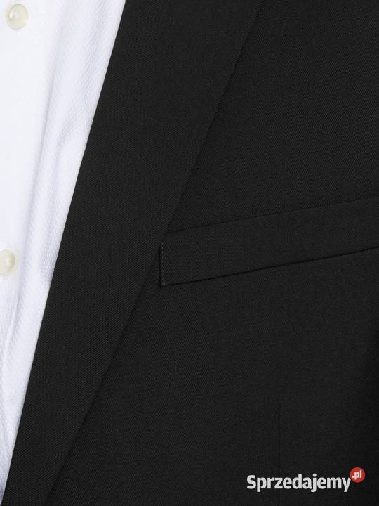 54 JACKJONES Garnitur super slim czarny Szczerbice