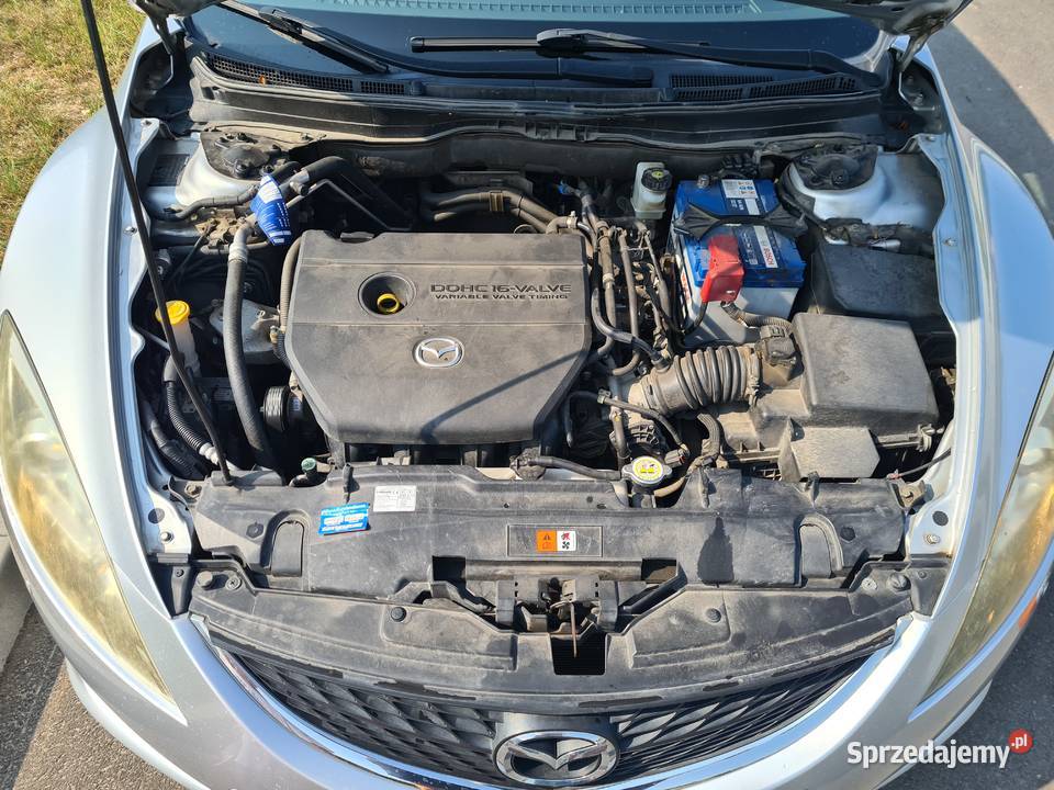 Mazda 6 GH kombi hak benzyna PIĘKNA Webasto na autoalarm