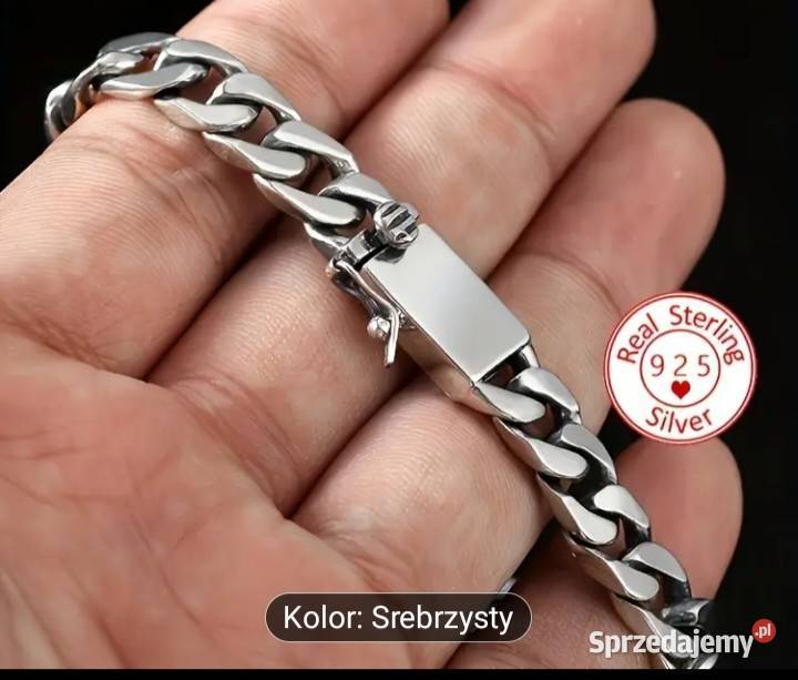 Bransoletka kubańska srebro 925 sprzedam