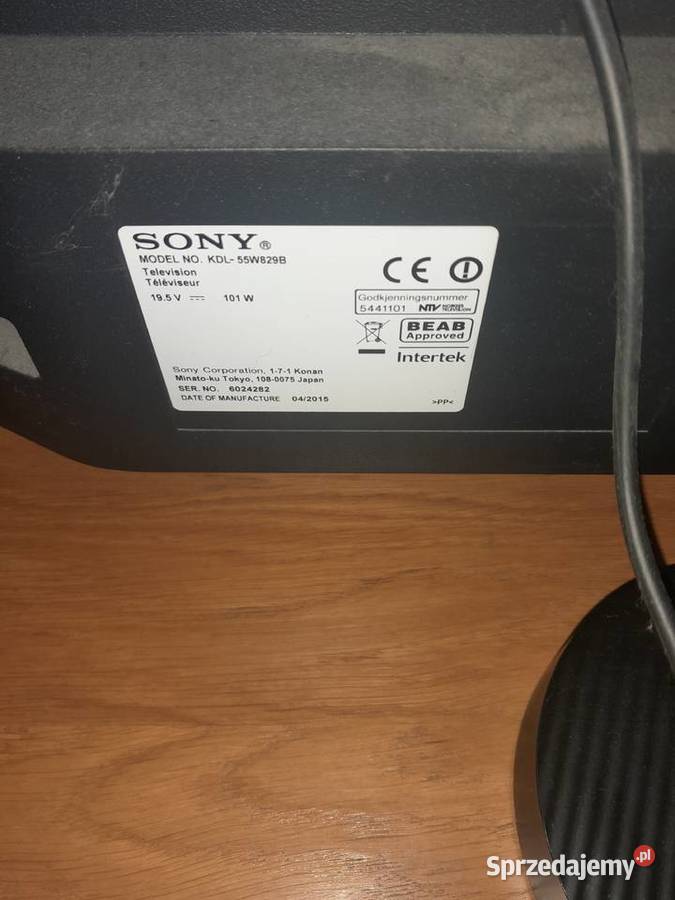 Sprzedam TV SONY 55 Super stanIdealny obraz 55cale Opoczno
