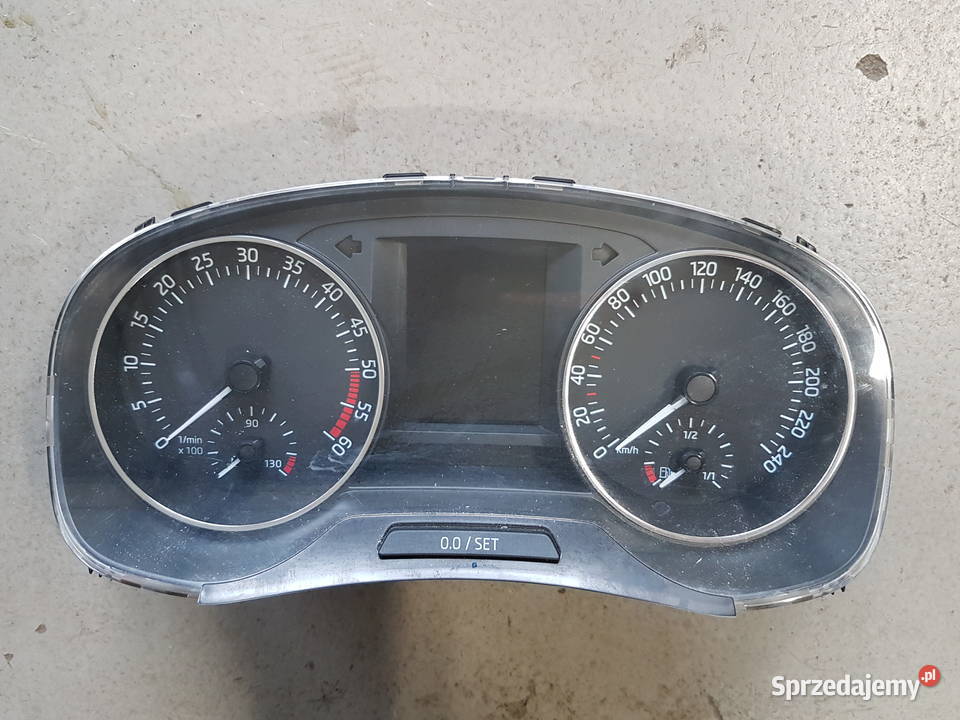 SKODA RAPID 14 TDI LICZNIK ZEGAR 5JA920741 Turek