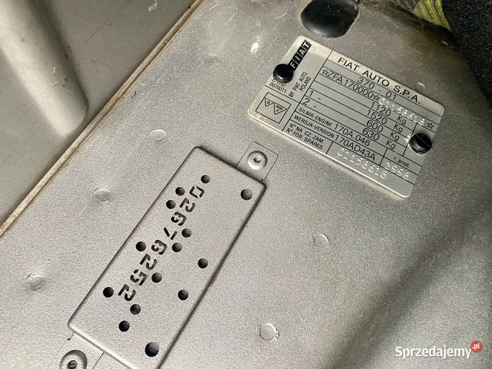 FIAT CINQUECENTO HIT STAN potencjał ORYGINAŁ Warszawa