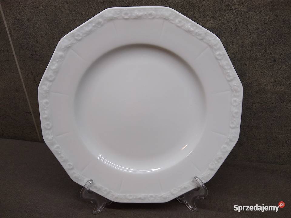Talerz płytki Rosenthal Biała Maria Classic Kalisz