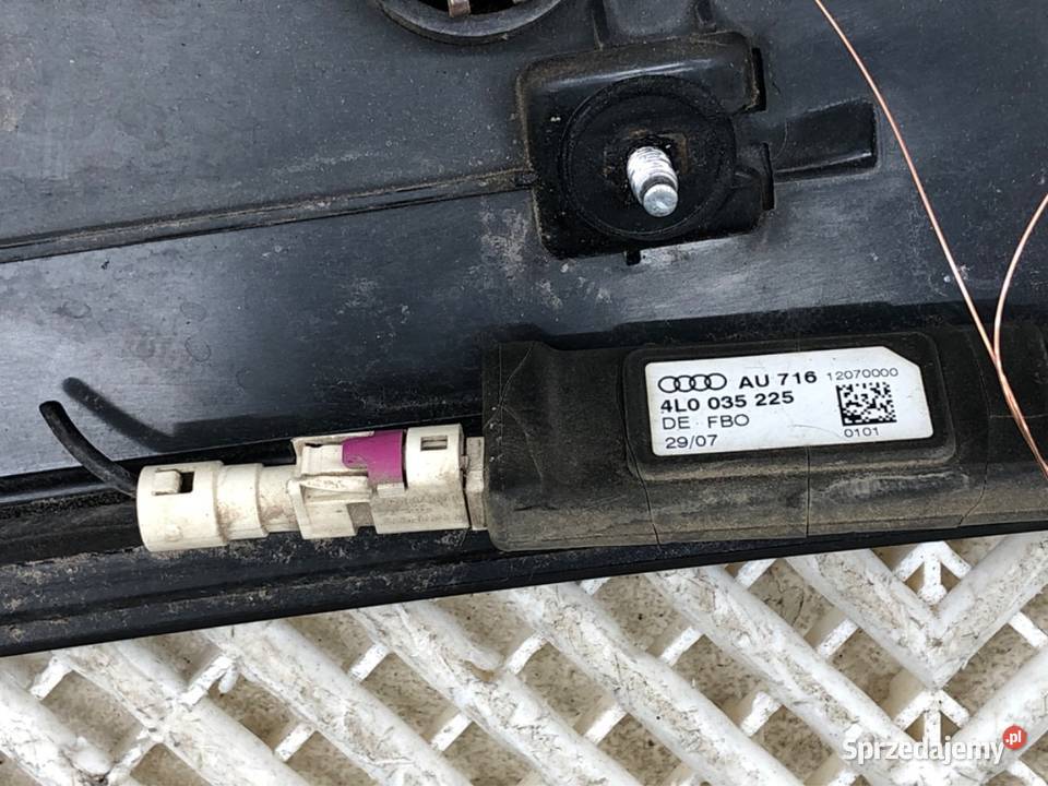 SPOILER TYŁ AUDI Q7 4L SUV 0616 4L0827933 osobowe podkarpackie