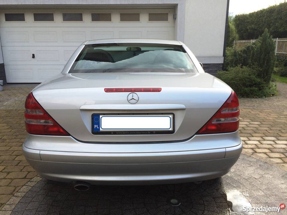 Sprzedam okazyjnie Mercedes SLK 200 cabrio 2001 lakier metallic Warszawa sprzedam
