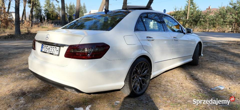 Mercedes W212 E550 Amg Piękny zadbany Klasa E pomorskie Chwaszczyno
