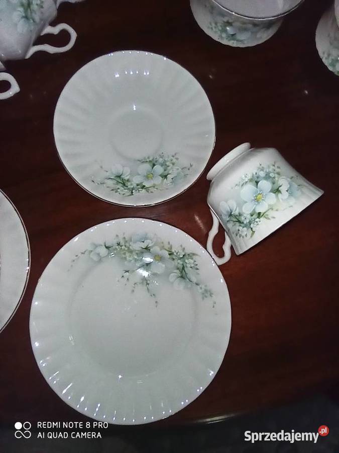 Filiżanka do kawy z talerzykiem deserowym Royal pomorskie Gdańsk sprzedam