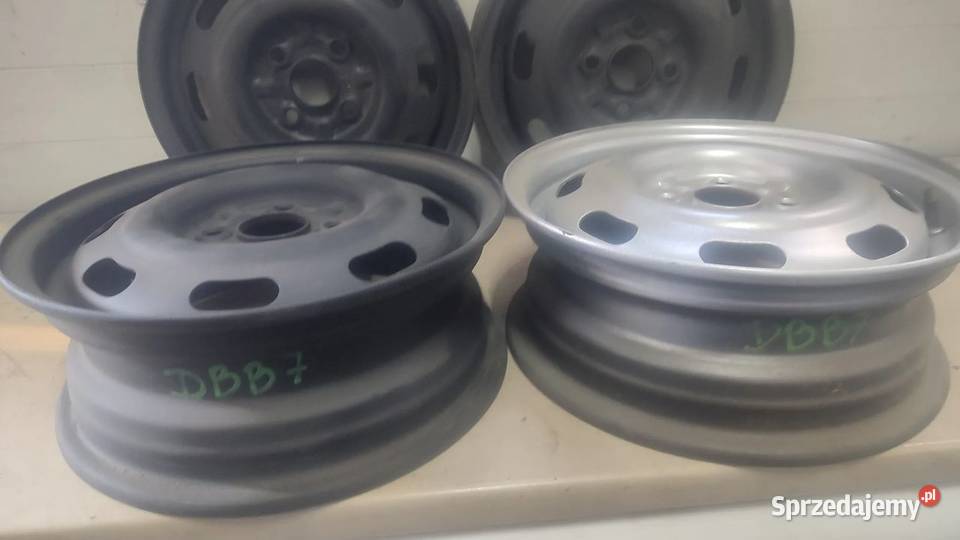 DBB7 FELGA STALOWA 4X100 5JJX14H2 ET45 SUZUKI Dystanse Włoszczowa sprzedam