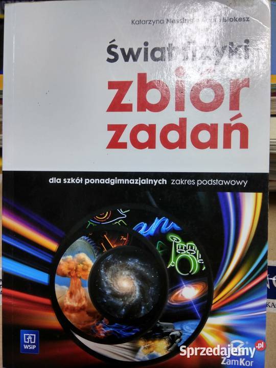 Świat fizyki nowa zbiór zadań podręczniki Antykwariat Warszawa