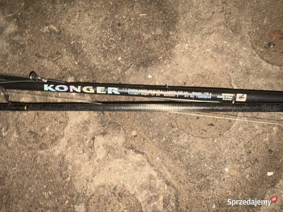 Wędka spiningowa konger 240