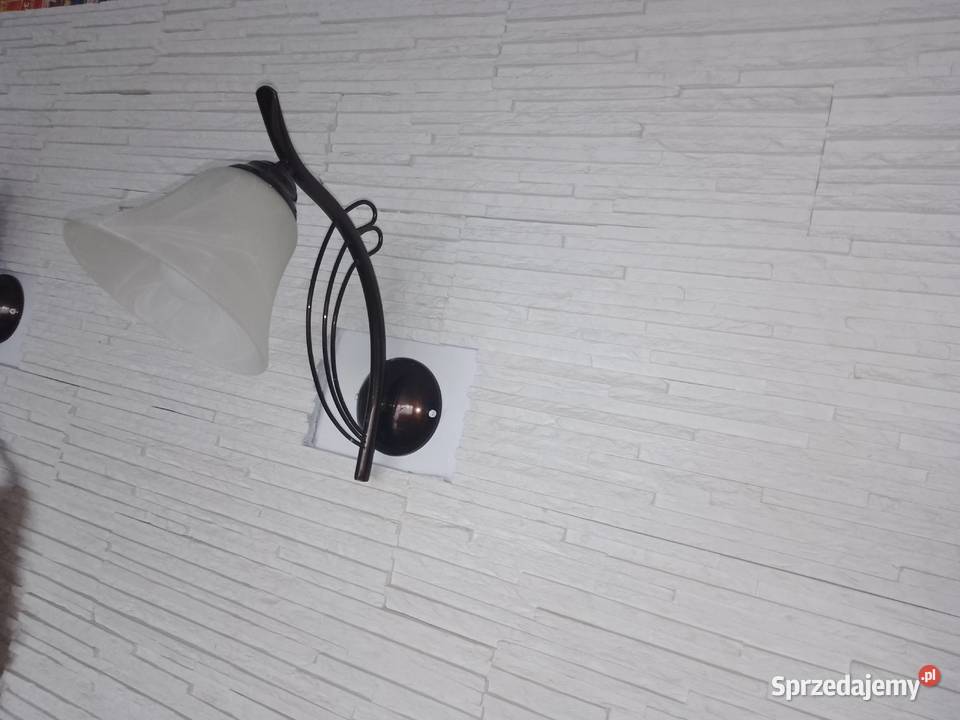 Lampa sufitowa plus dwa kinkiety Dom i Ogród Sosnowiec
