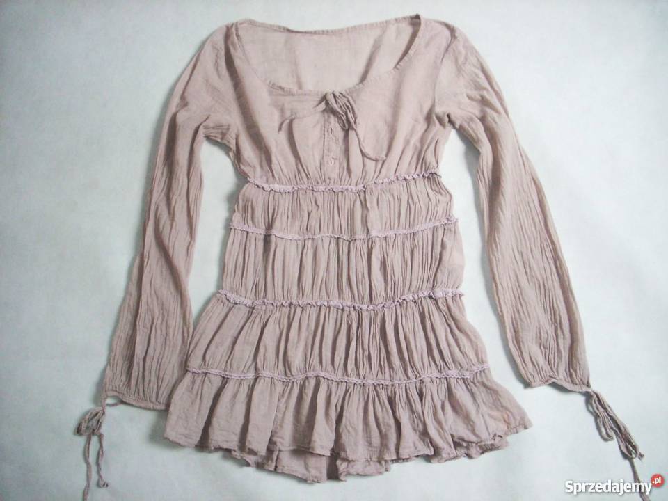 Bluzka Koszula marszczona gumkami 36 38 S M Nowy Sącz