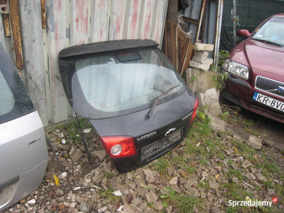 Klapa tylna tył Chevrolet Lacetti hatchback 0309 osobowe Kraków sprzedam