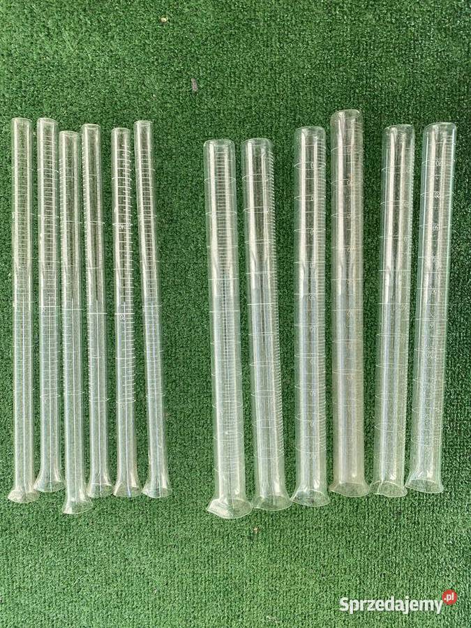 Menzurki szklane do stołu probierczego Motoryzacja Warszawa