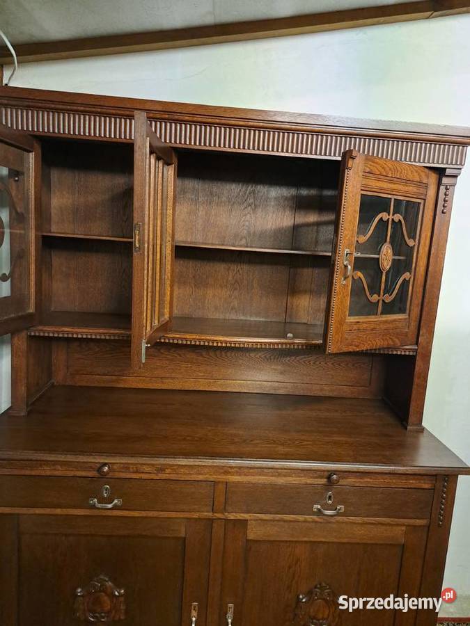 Piękny typowy kredens secesja zachodniopomorskie Myślibórz