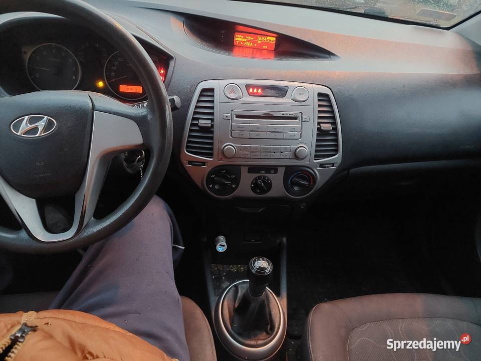 Hyundai i20 2009r 176przebiegu5 drzwi śląskie Dąbrowa Górnicza