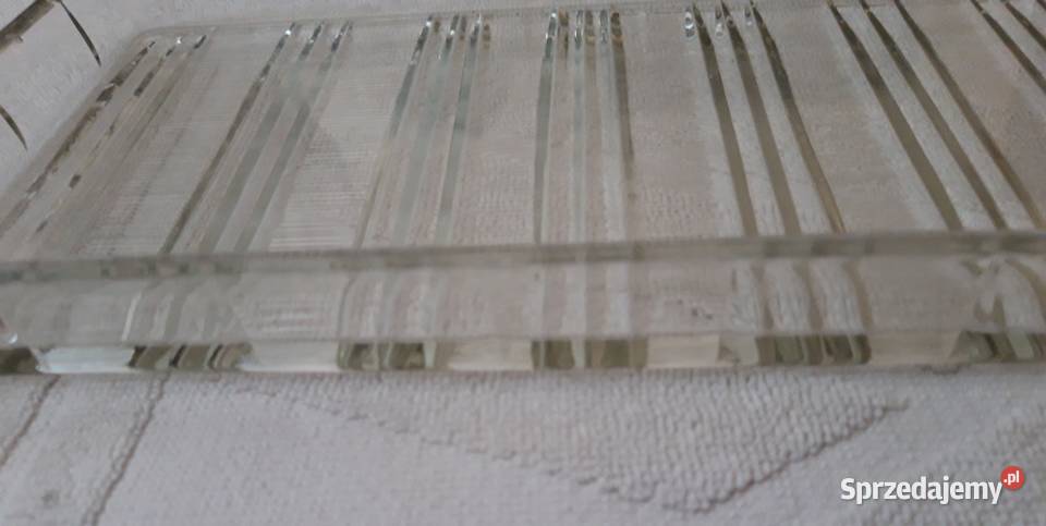 tacka kryształowa prostokątna mazowieckie Warszawa sprzedam