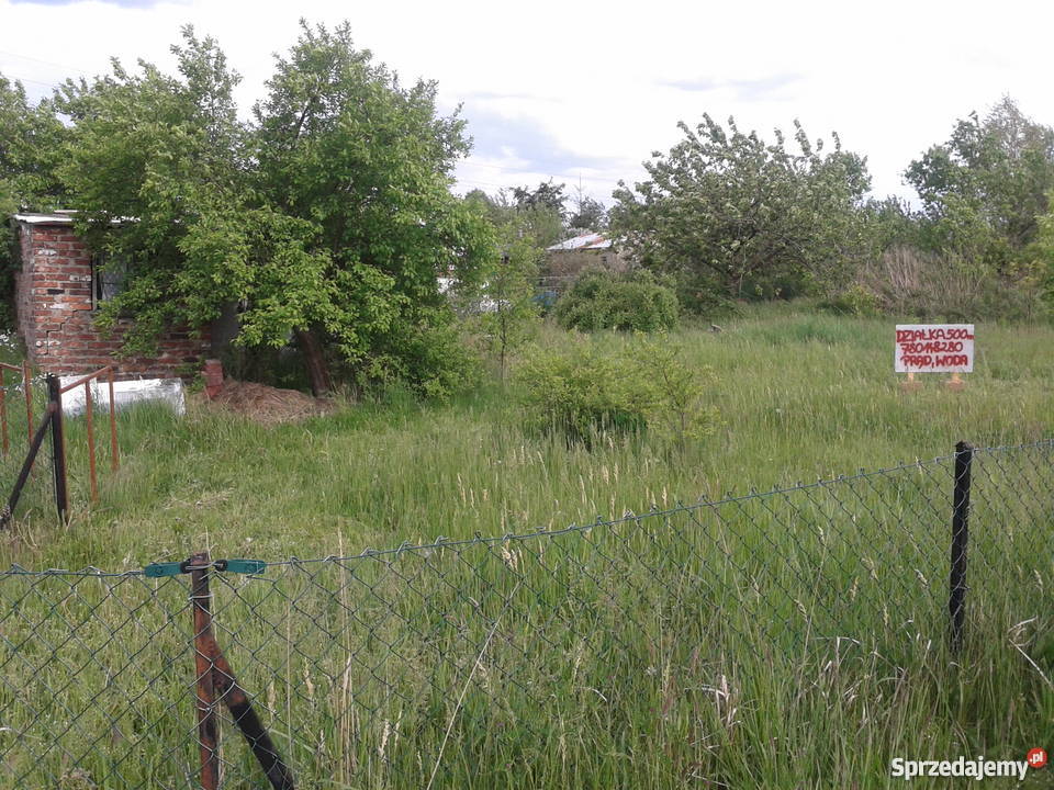 Ogrody Działkowe Przylesie 500m2 rekreacyjna