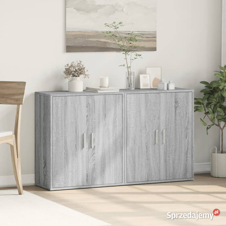 Szafki 2 szary dąb sonoma 60x31x70 WM3276544 Warszawa