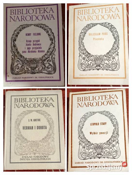 Biblioteka Narodowa Zakład Narodowy im wielkopolskie Poznań sprzedam