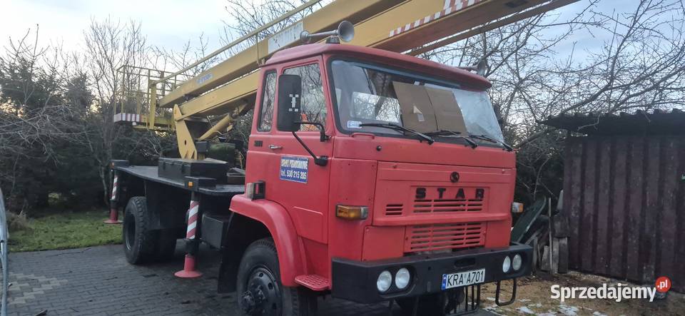 Sprzedam Podnośnik koszowy terenowy star 244 Przeginia Duchowna sprzedam