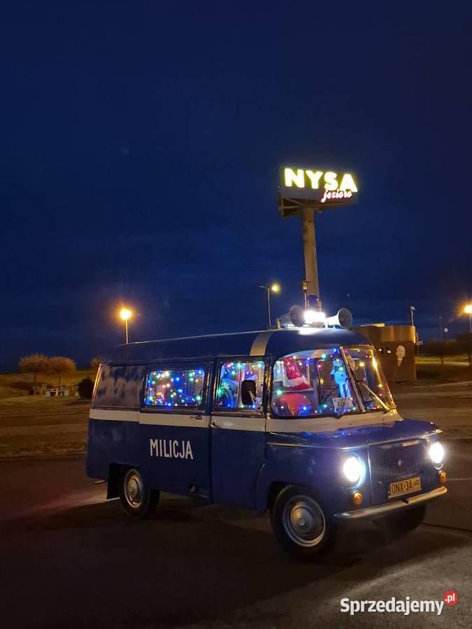 Nysa 522 Towos Milicja Zabytek 8 osób Nysa