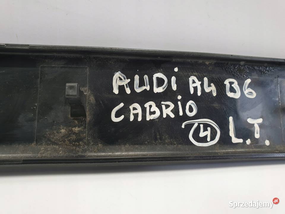 Audi A4 B6 Cabrio TYLNA LEWA LISTWA Ozdobna