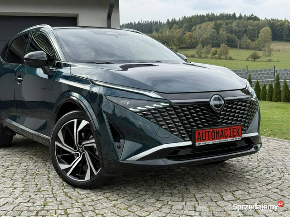 Nissan Qashqai TEKNA NAJBOGATSZA KONFIGURACJA łopatki zmiany biegów Kamienna Góra