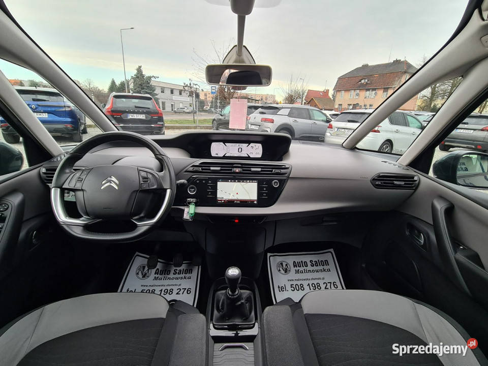 Citroen C4 Picasso Navi PDC Klimatronik Sensory elektryczne lusterka Wągrowiec