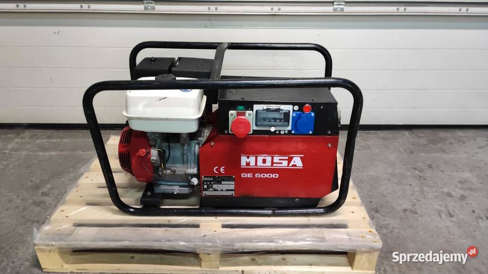 Agregat prądotwórczy MOSA 6kW Sucha Beskidzka