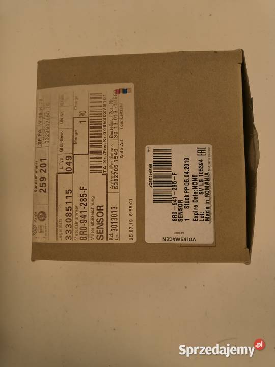 8R0 941 285F czujnik poziomowania świateł Audi Wrocław