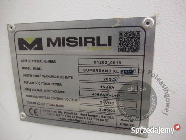 Szczotkarka Misirli Supersand XL 2024r Produkcja
