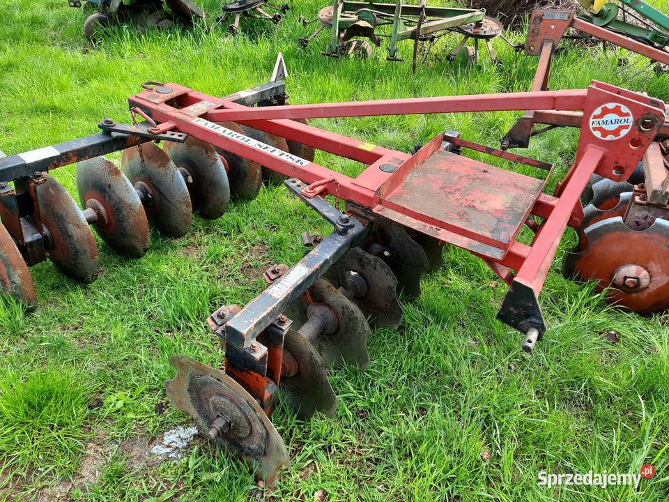 Brona talerzowa Famarol 2x8 nieuszkodzony Bucze