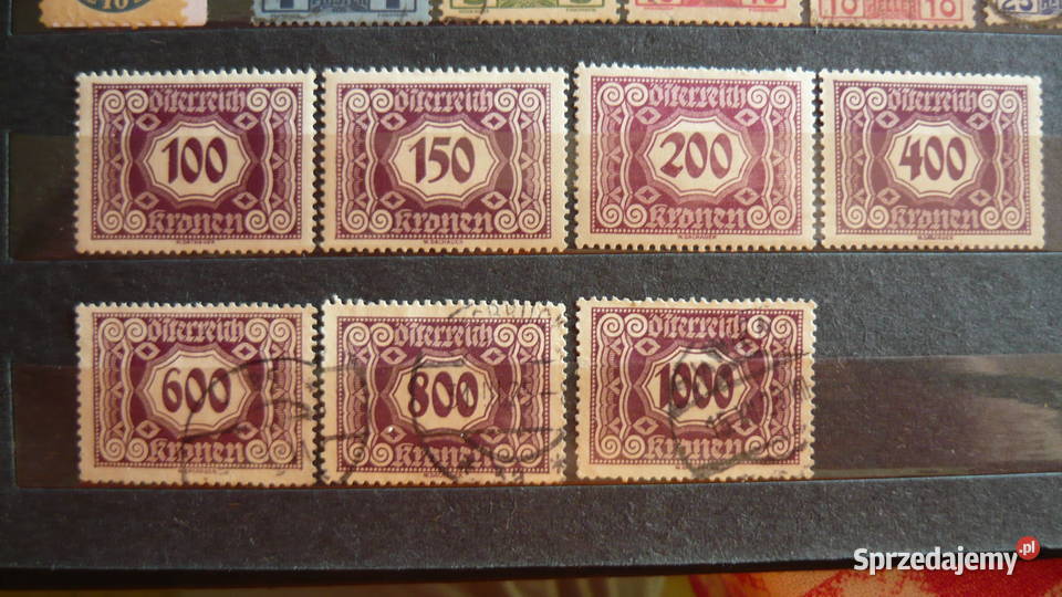 Znaczki Okupacja Austro Węgierska śląskie Myszków