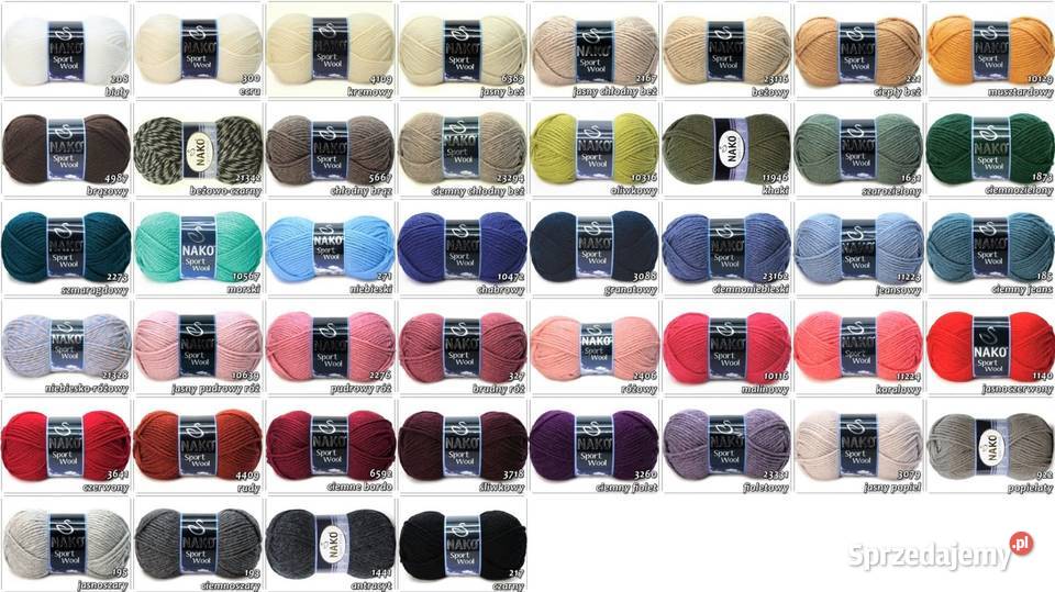 Komplet beret komin różne kolory polskie Kraków