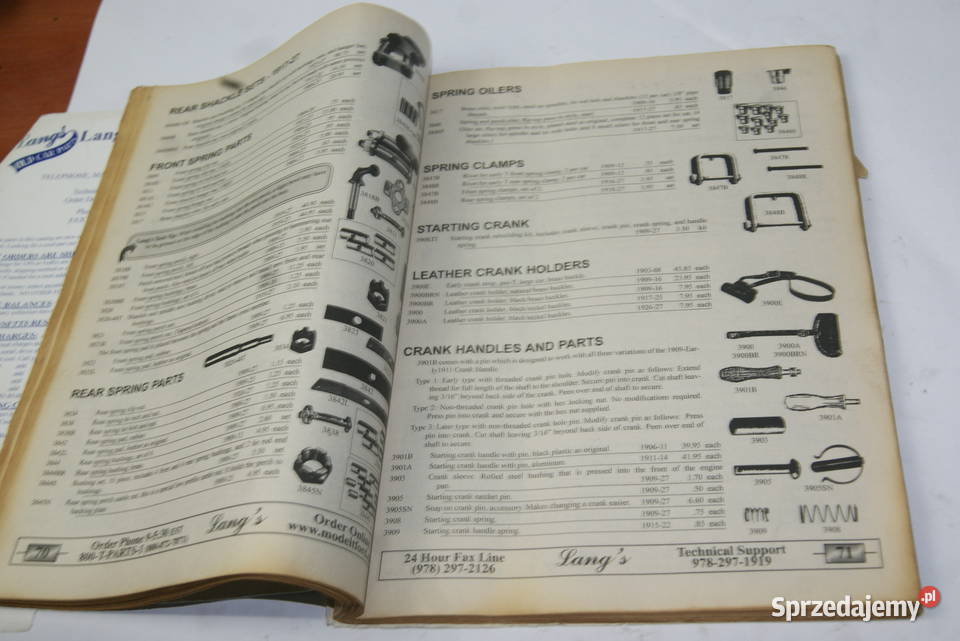 FORD T KATALOG CZĘŚĆI FORD MODEL A T Rybnik