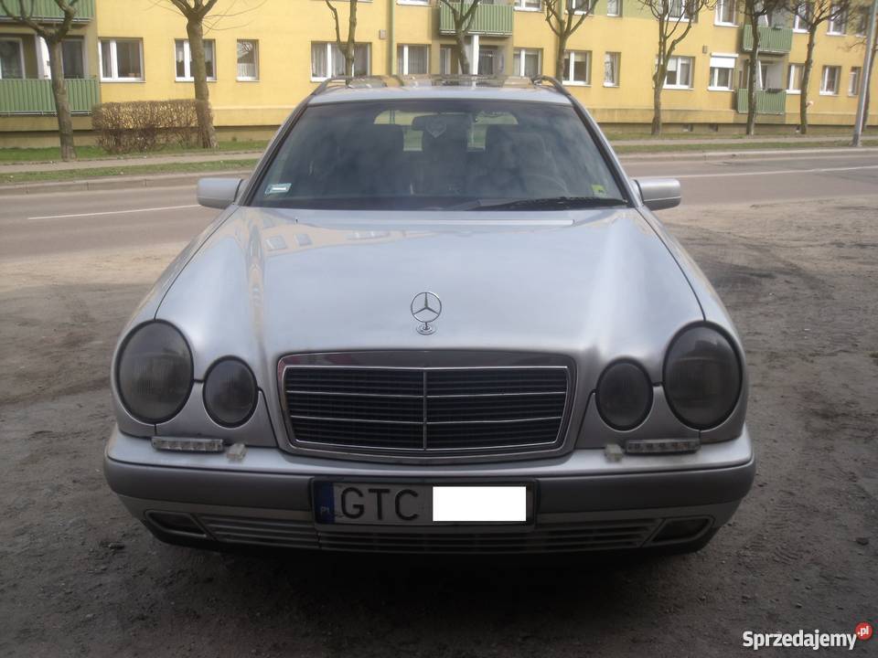 Mercedes W210T (kombi), 2,9TD,1998,7osobowy Tczew