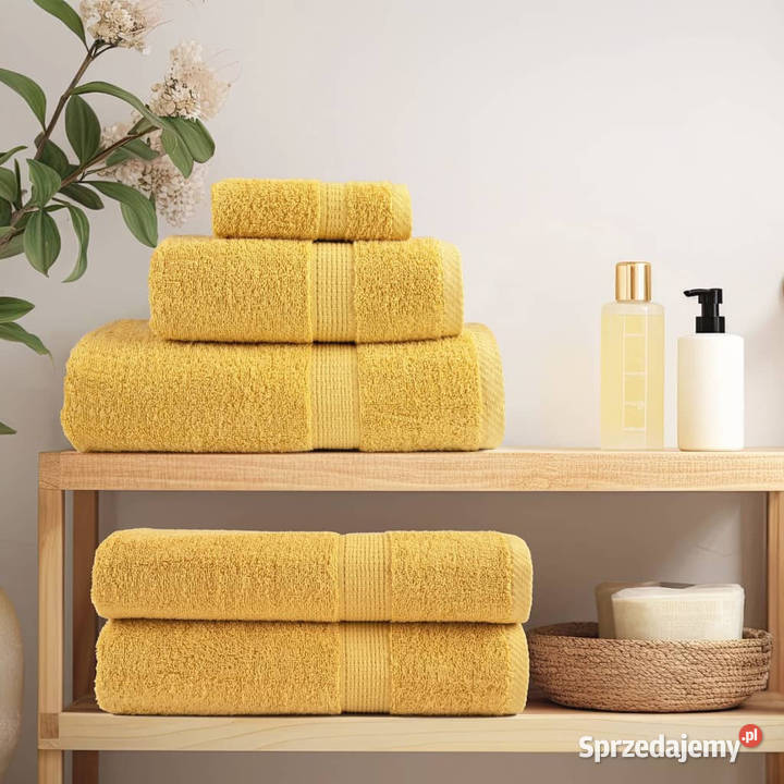 Ręczniki premium SOLUND 10 złote 100x200 mazowieckie