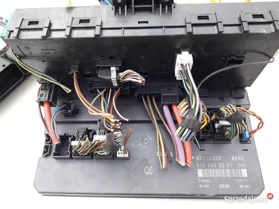 Centralka moduł sterownik komfortu mercedes W Myszków