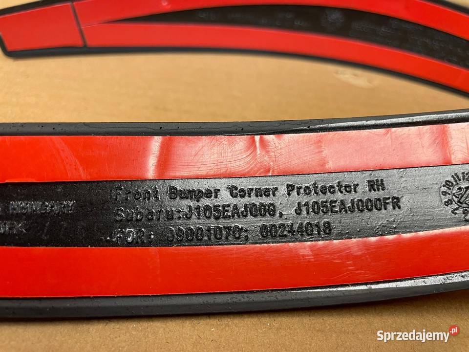 LISTWY OCHRONNE ZDERZAKA SUBARU LEGACYOUTBACK Karoseria